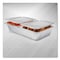 Hfa Half Steam Table Pan Lids, Full Curl, 11.16 x 0.62 x 12.75, 100PK 2049-30-100FC - alternate 4